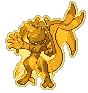Golden Evil Mewtwo
